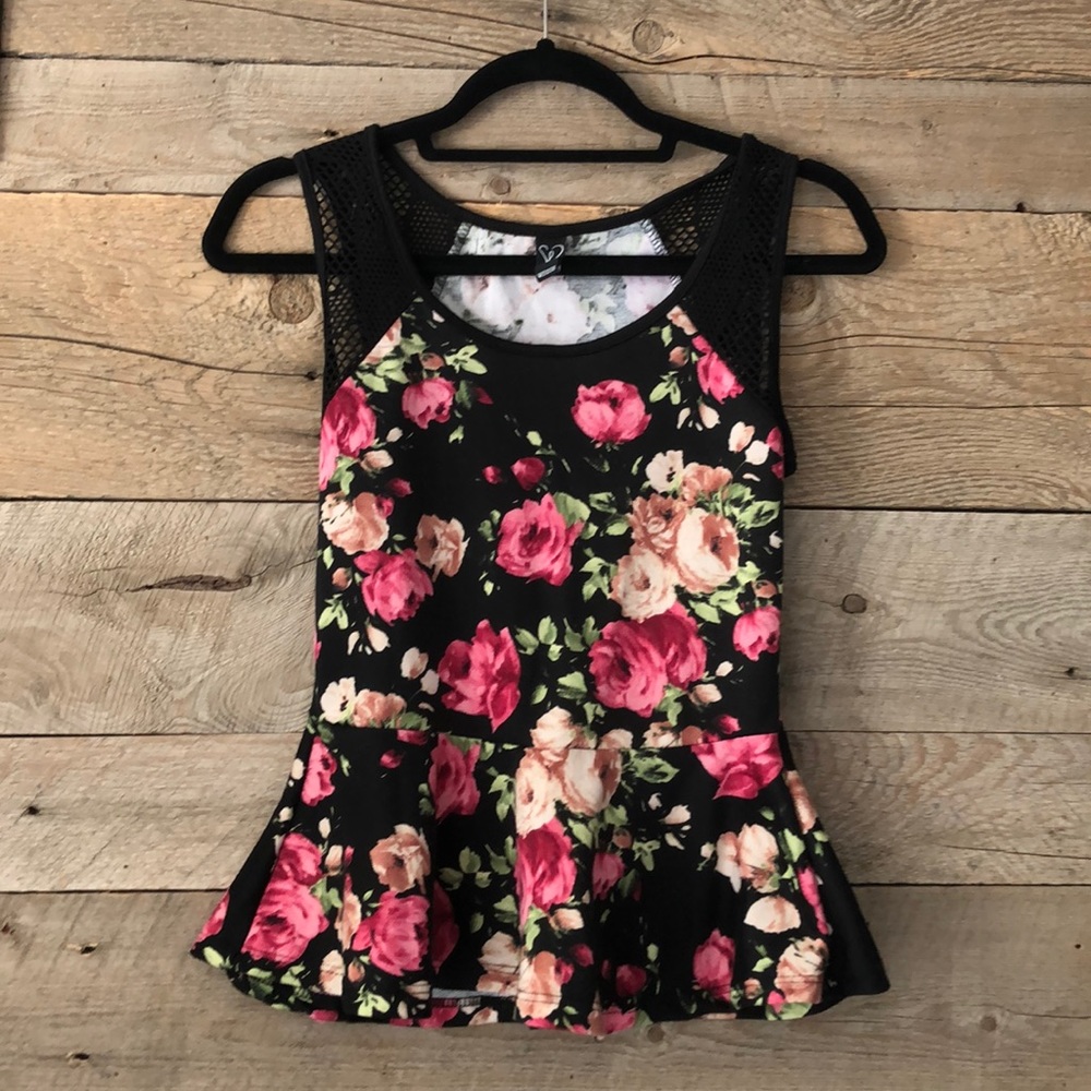 Windsor Peplum Top M